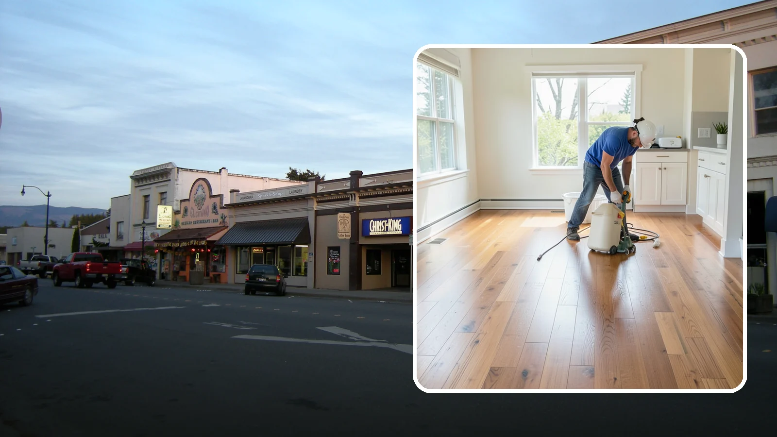 Floor Refinishing in Burlington, Skagit County, WA - Floor refinishing that revives dull, worn surfaces and restores their original luster without replacement.