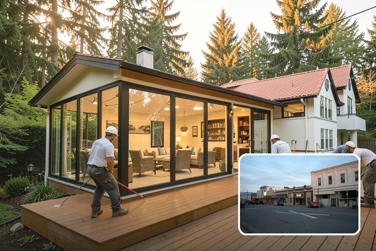 Floor Refinishing in Burlington, Skagit County, WA - Restores worn floors at low cost