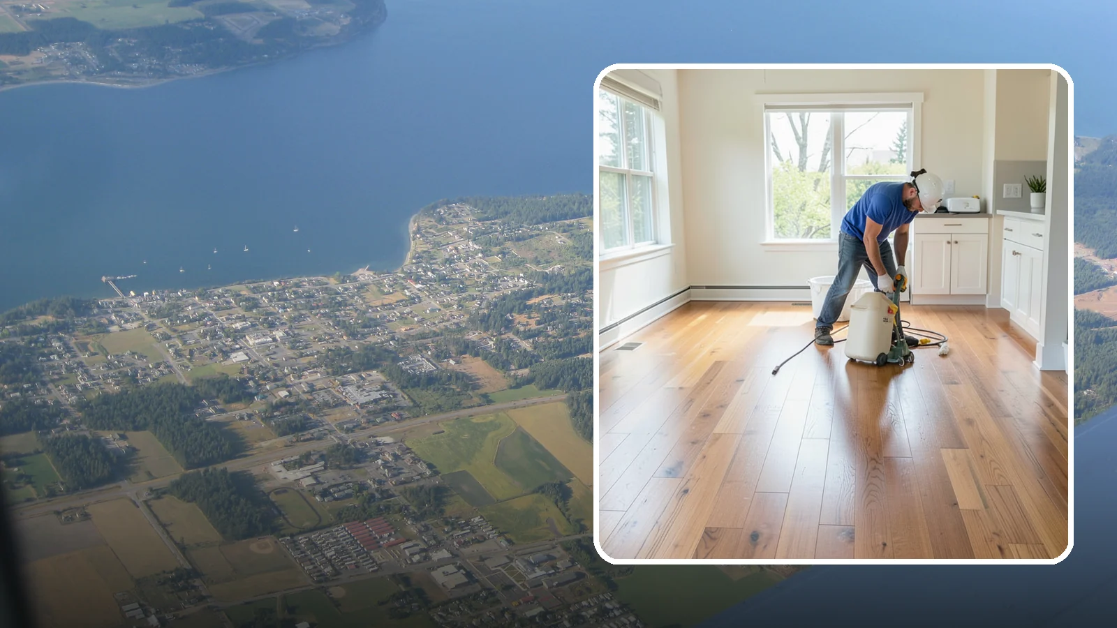 Floor Refinishing in Coupeville, Island County, WA - Floor refinishing that revives dull, worn surfaces and restores their original luster without replacement.