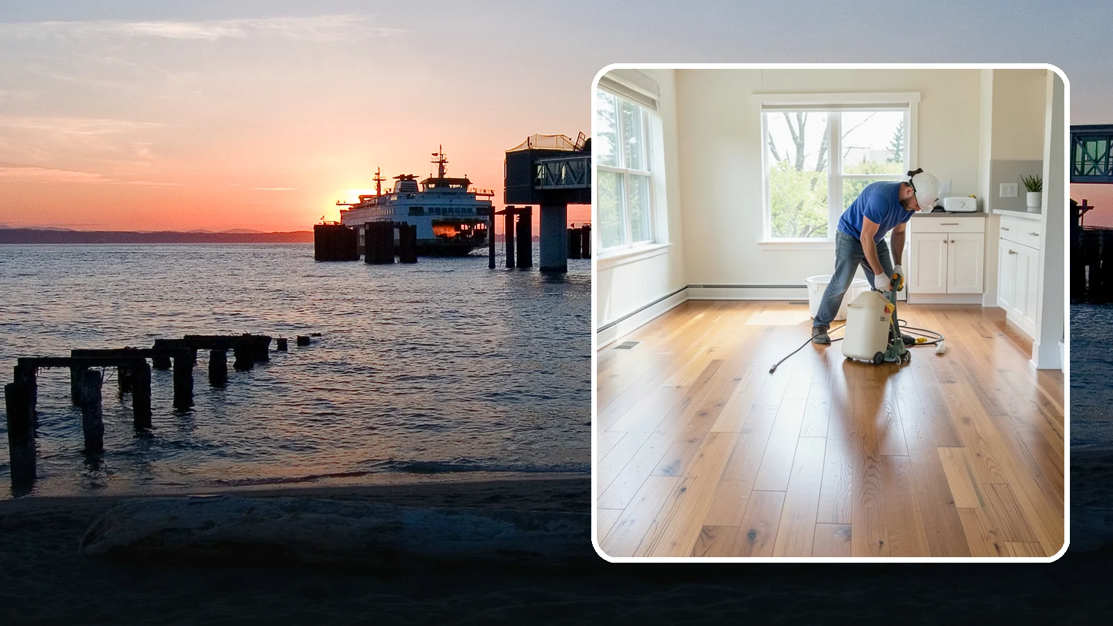 Floor Refinishing in Edmonds, Snohomish County, WA - Floor refinishing that revives dull, worn surfaces and restores their original luster without replacement.