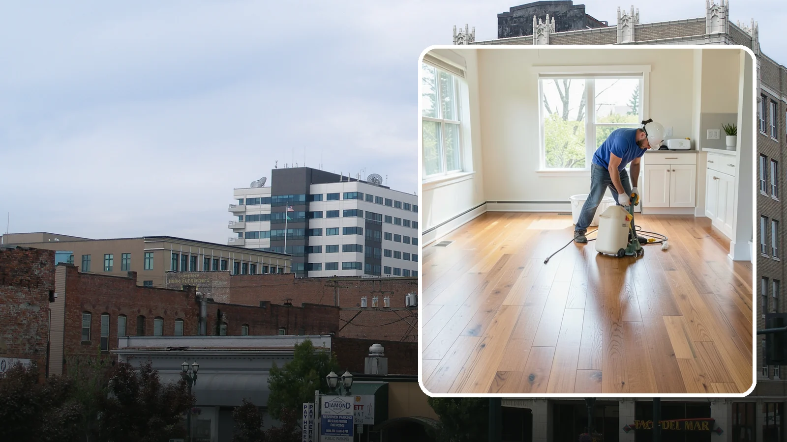 Floor Refinishing in Everett, Snohomish County, WA - Floor refinishing that revives dull, worn surfaces and restores their original luster without replacement.