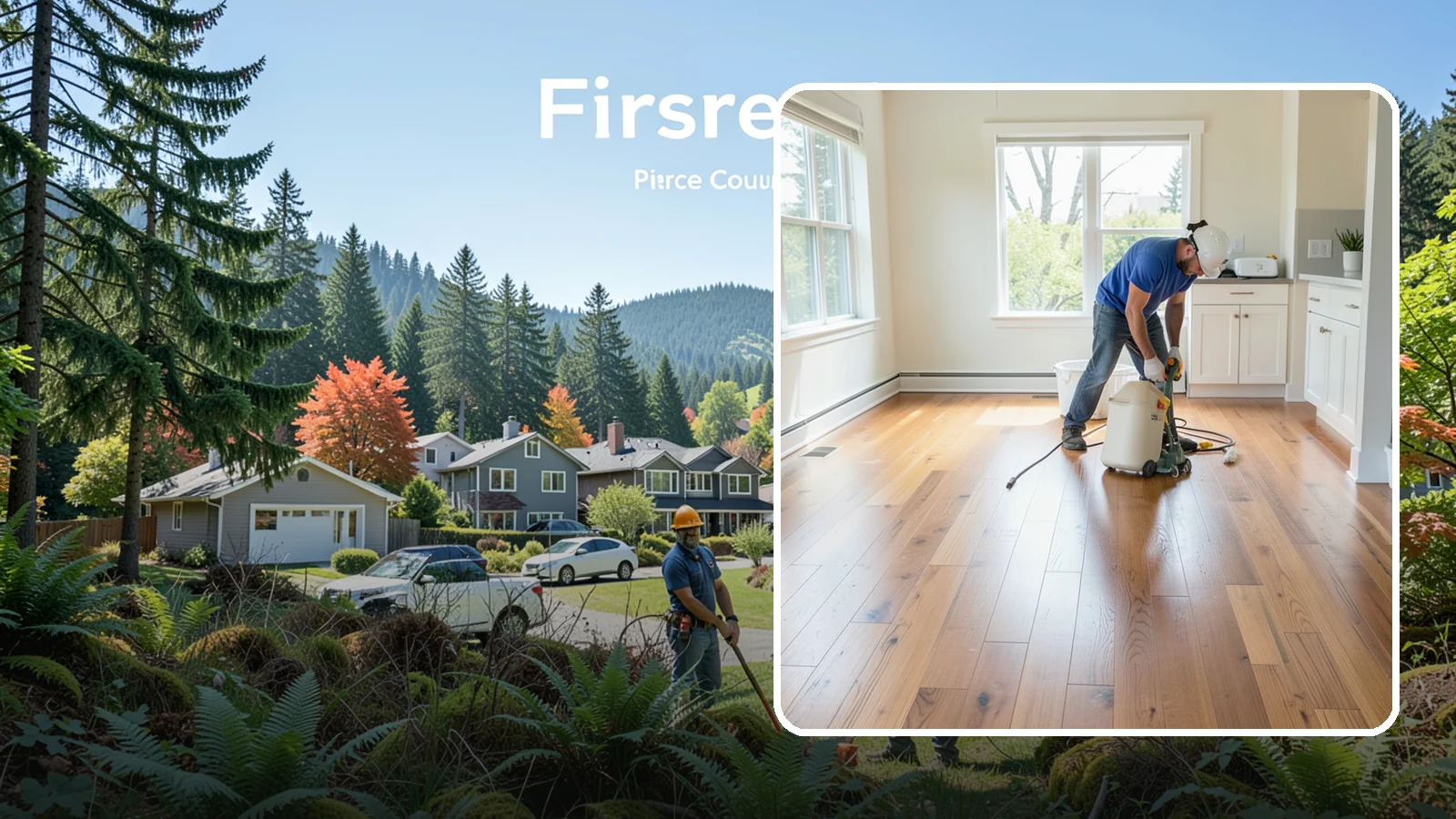 Floor Refinishing in Fircrest, Pierce County, WA - Floor refinishing that revives dull, worn surfaces and restores their original luster without replacement.