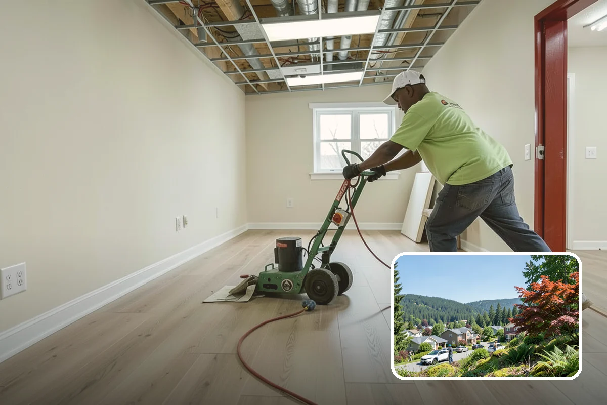 Floor Refinishing in Index, Snohomish County, WA - Restores worn floors at low cost