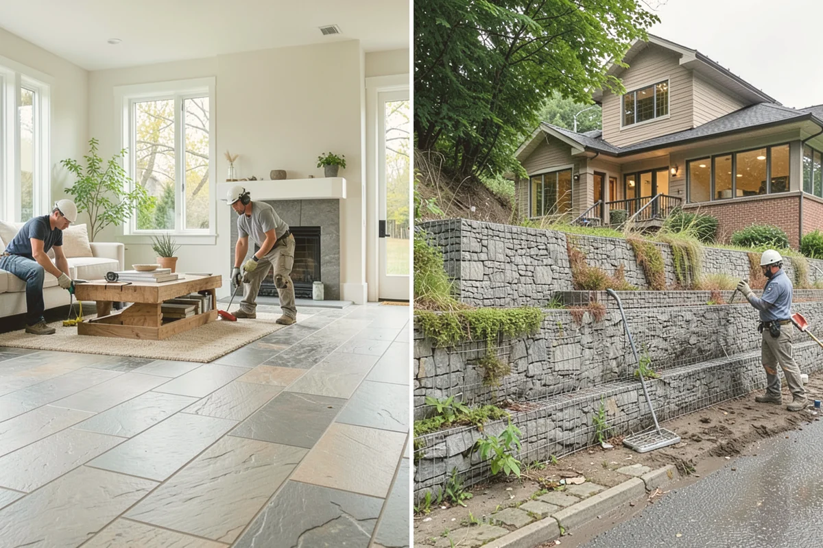 Floor Refinishing in Kent, King County, WA - Assess floor thickness and condition