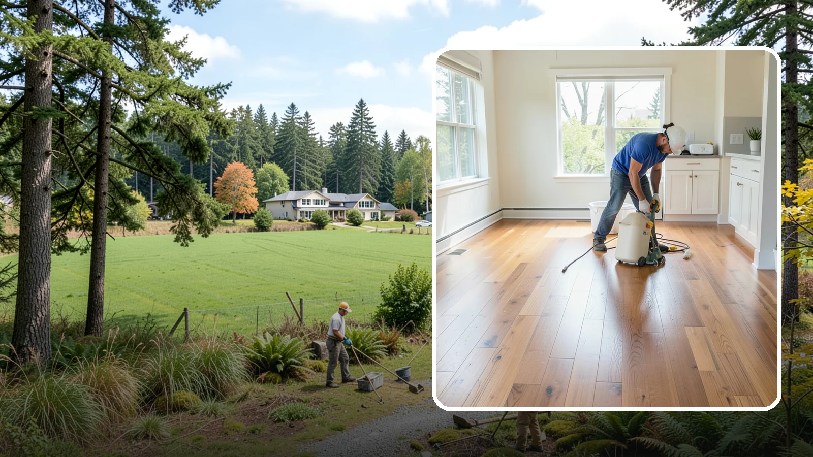 Floor Refinishing in Lyman, Skagit County, WA - Floor refinishing that revives dull, worn surfaces and restores their original luster without replacement.