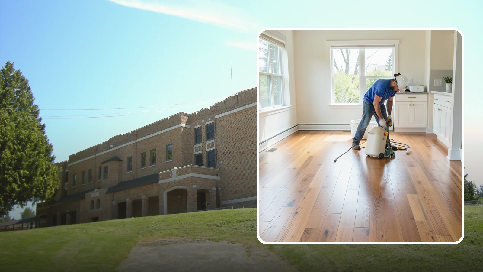 Floor Refinishing in Maple Valley, King County, WA - Floor refinishing that revives dull, worn surfaces and restores their original luster without replacement.