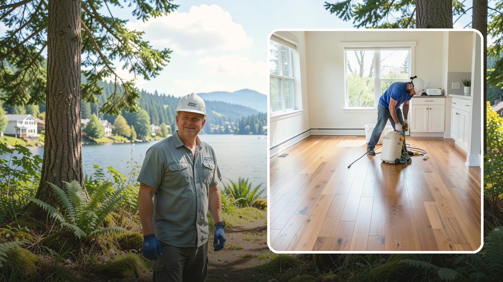 Floor Refinishing in Milton, King County, WA - Floor refinishing that revives dull, worn surfaces and restores their original luster without replacement.