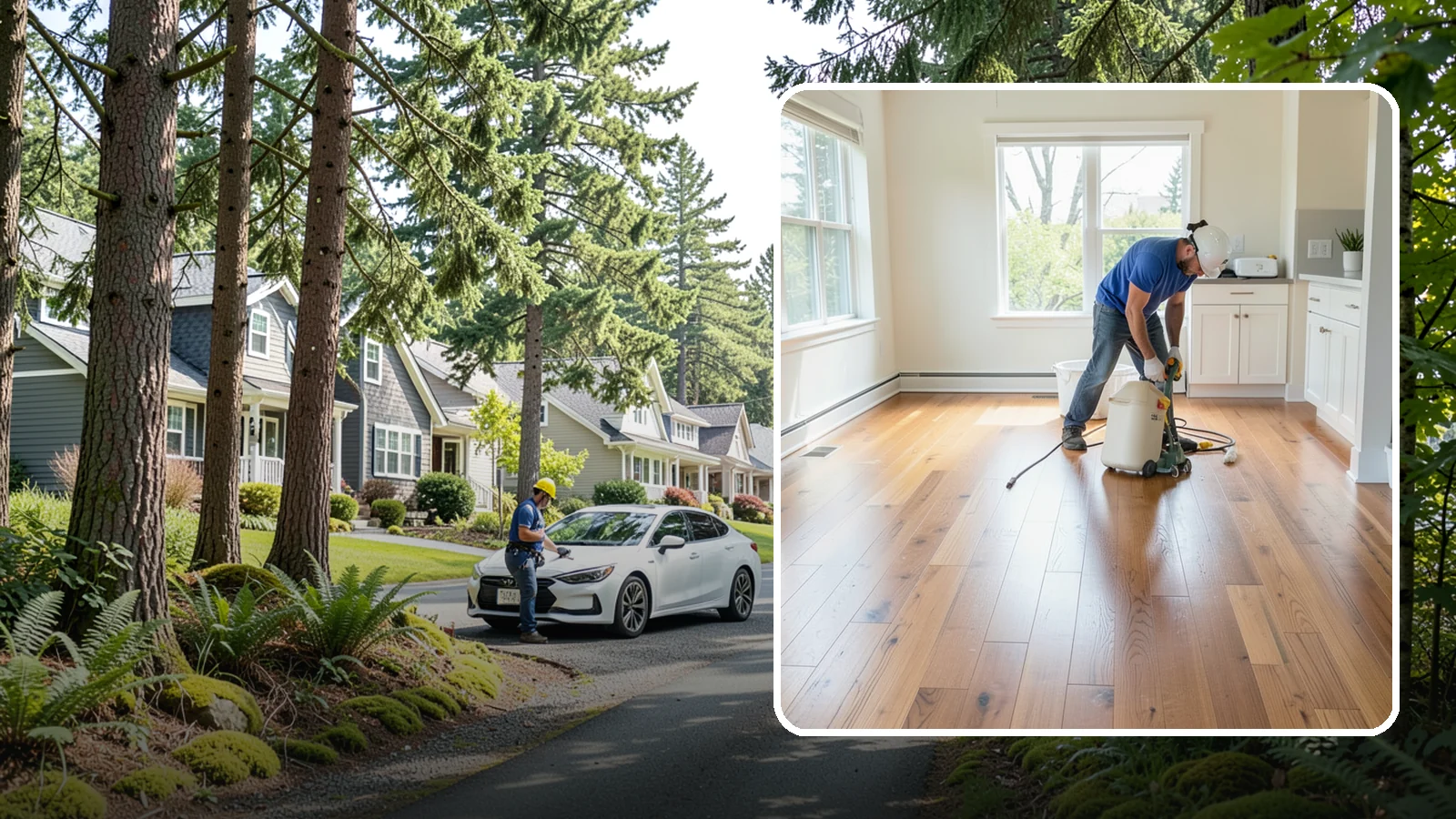 Floor Refinishing in Normandy Park, King County, WA - Floor refinishing that revives dull, worn surfaces and restores their original luster without replacement.