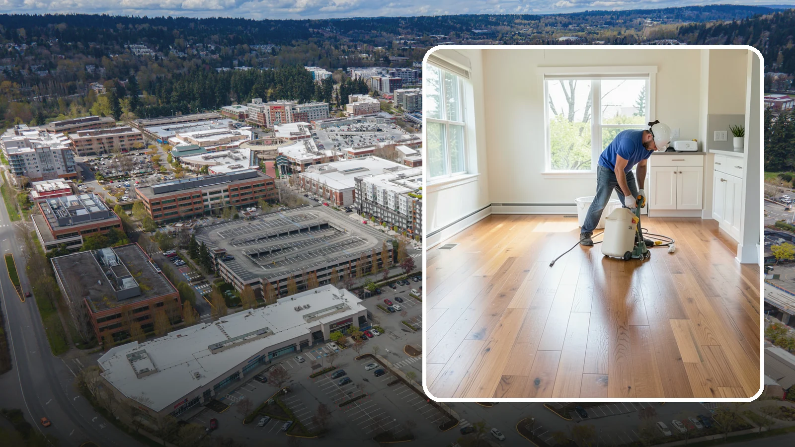 Floor Refinishing in Redmond, King County, WA - Floor refinishing that revives dull, worn surfaces and restores their original luster without replacement.