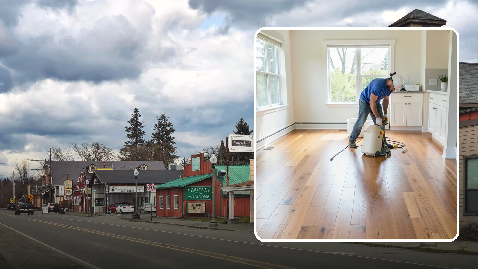 Floor Refinishing in Roy, Pierce County, WA - Floor refinishing that revives dull, worn surfaces and restores their original luster without replacement.
