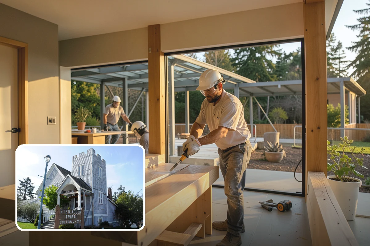 Floor Refinishing in Steilacoom, Pierce County, WA - Restores worn floors at low cost