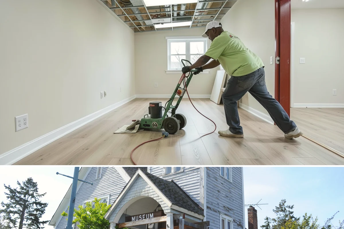 Floor Refinishing in Steilacoom, Pierce County, WA - Late spring and summer offer better ventilation and drying conditions, making them ideal for refinishing work.