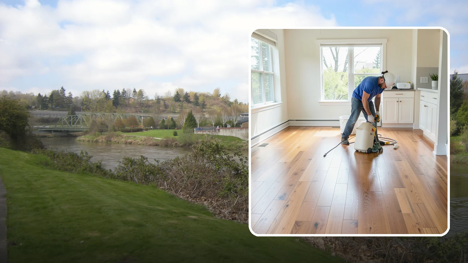Floor Refinishing in Tukwila, King County, WA - Floor refinishing that revives dull, worn surfaces and restores their original luster without replacement.