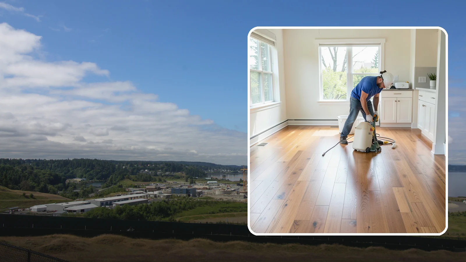 Floor Refinishing in University Place, Pierce County, WA - Floor refinishing that revives dull, worn surfaces and restores their original luster without replacement.