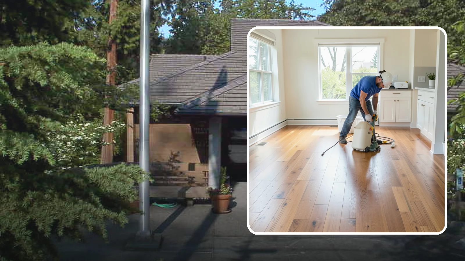 Floor Refinishing in Yarrow Point, King County, WA - Floor refinishing that revives dull, worn surfaces and restores their original luster without replacement.