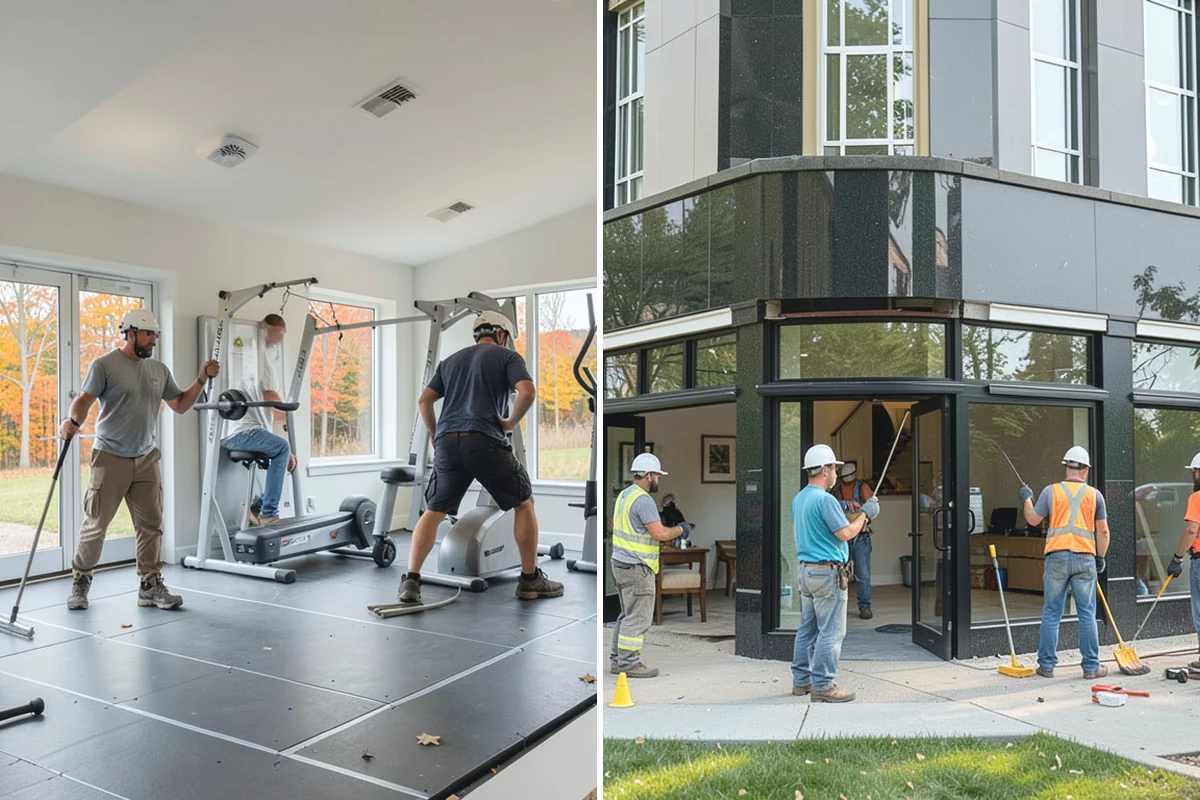 Floor Removal in Bonney Lake, Pierce County, WA - Protect adjacent areas and furnishings