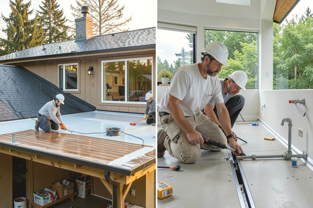 Floor Removal in Covington, King County, WA - Protect adjacent areas and furnishings