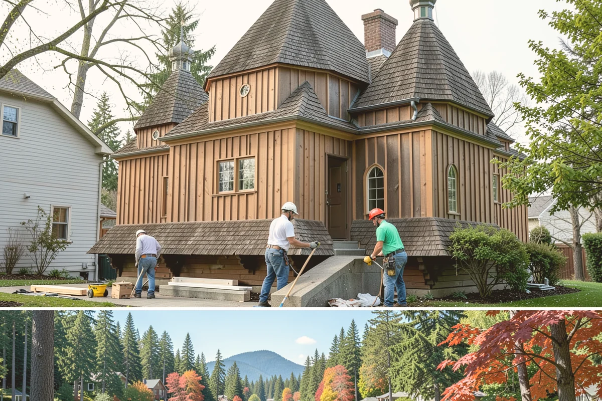Floor Removal in Covington, King County, WA - Floor removal can be done in any season and is often bundled with a new flooring installation to follow.