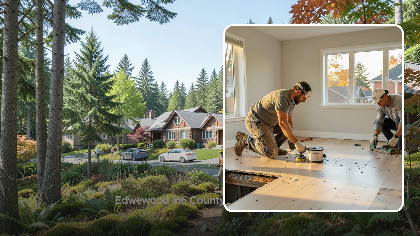 Floor Removal in Edgewood, Pierce County, WA - Clean, thorough floor removal that clears out old flooring and preps the surface for something new.