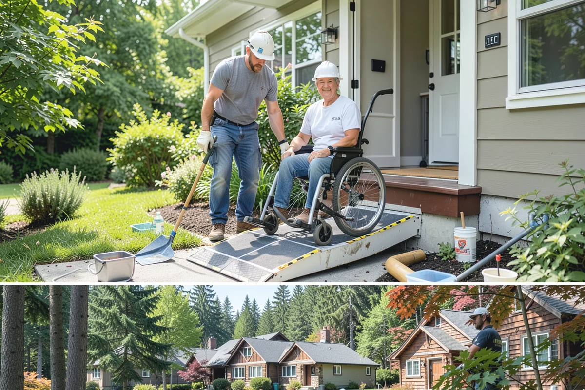 Floor Removal in Edgewood, Pierce County, WA - Floor removal can be done in any season and is often bundled with a new flooring installation to follow.