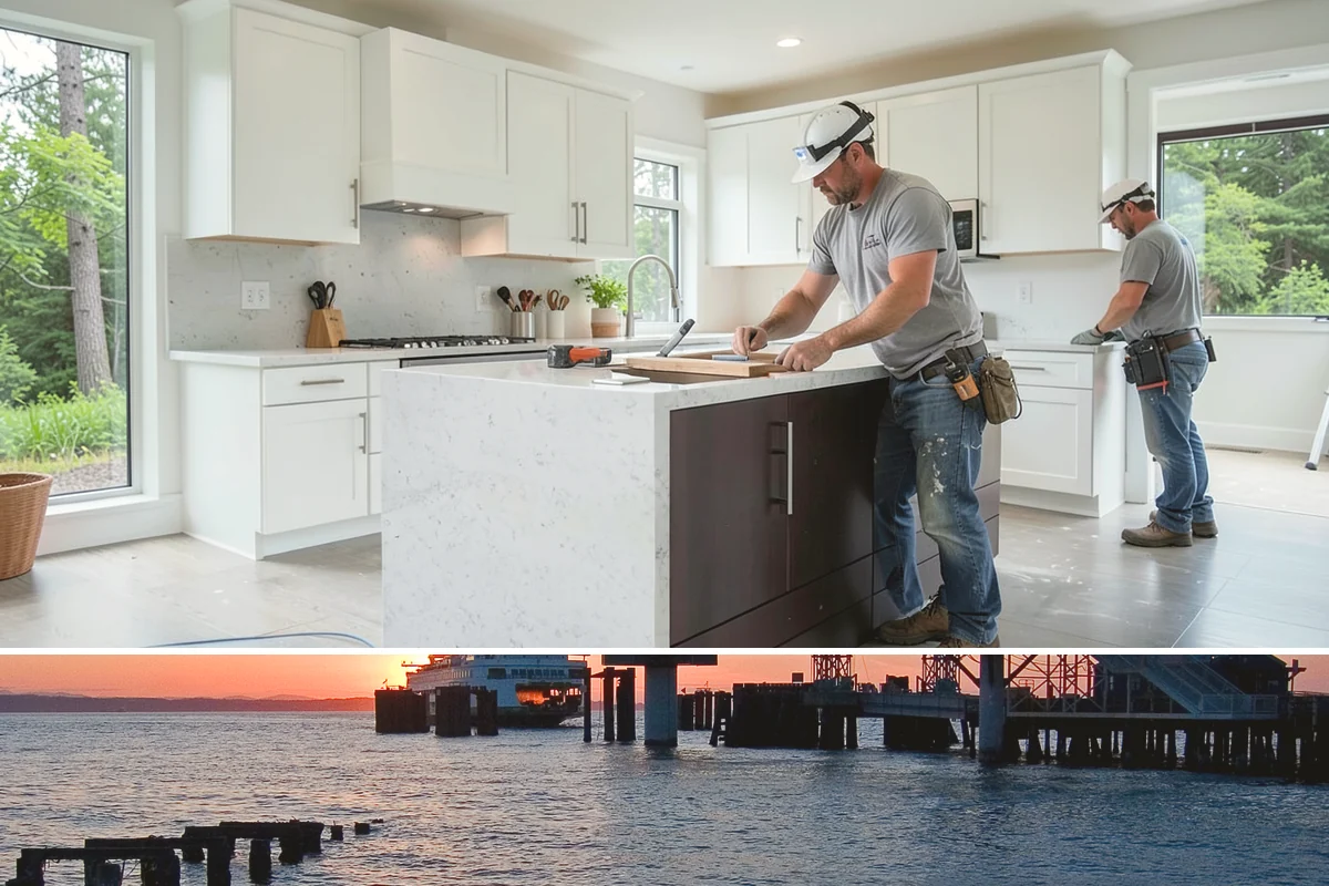 Floor Removal in Edmonds, Snohomish County, WA - Floor removal can be done in any season and is often bundled with a new flooring installation to follow.