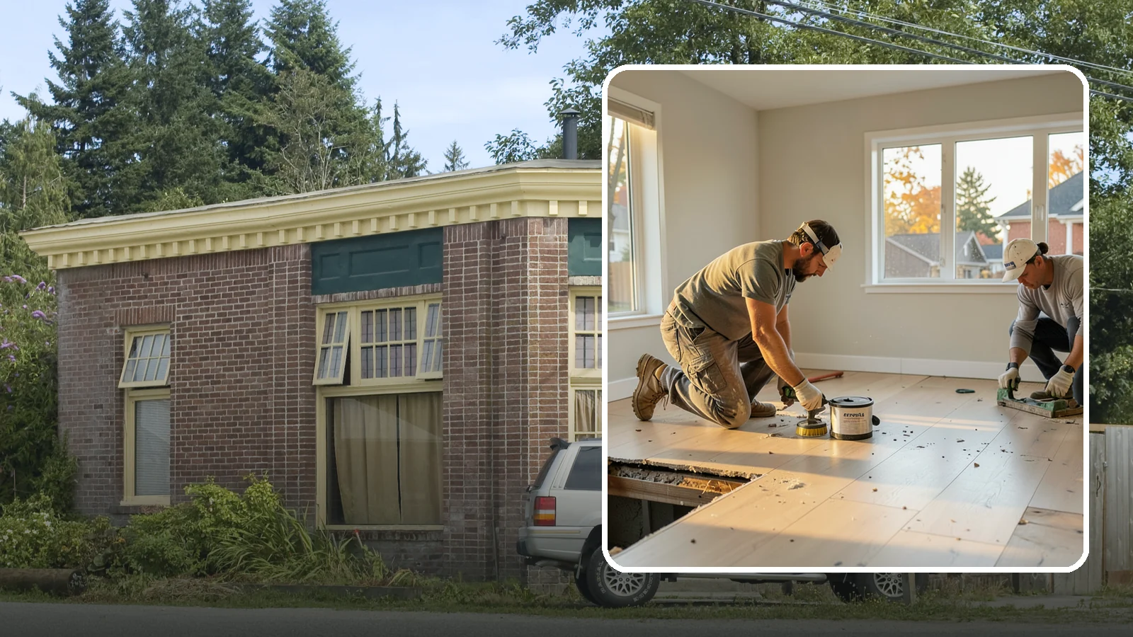 Floor Removal in Hamilton, Skagit County, WA - Clean, thorough floor removal that clears out old flooring and preps the surface for something new.