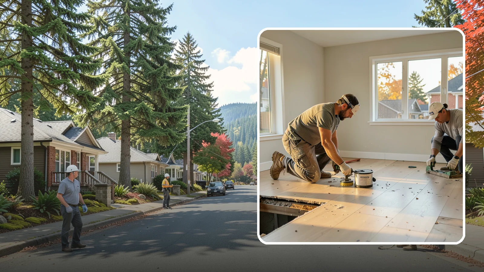 Floor Removal in Hunts Point, King County, WA - Clean, thorough floor removal that clears out old flooring and preps the surface for something new.