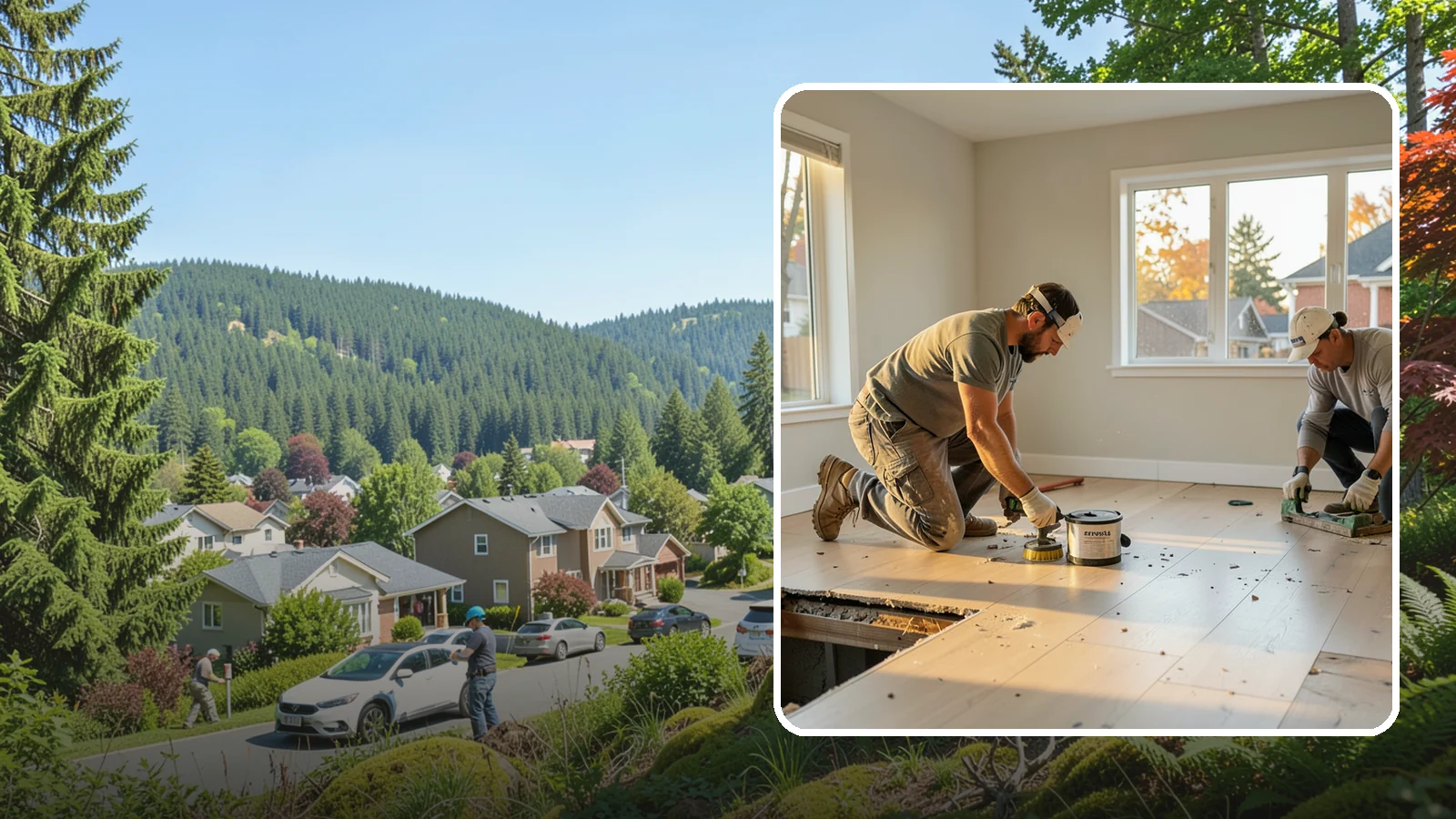Floor Removal in Index, Snohomish County, WA - Clean, thorough floor removal that clears out old flooring and preps the surface for something new.