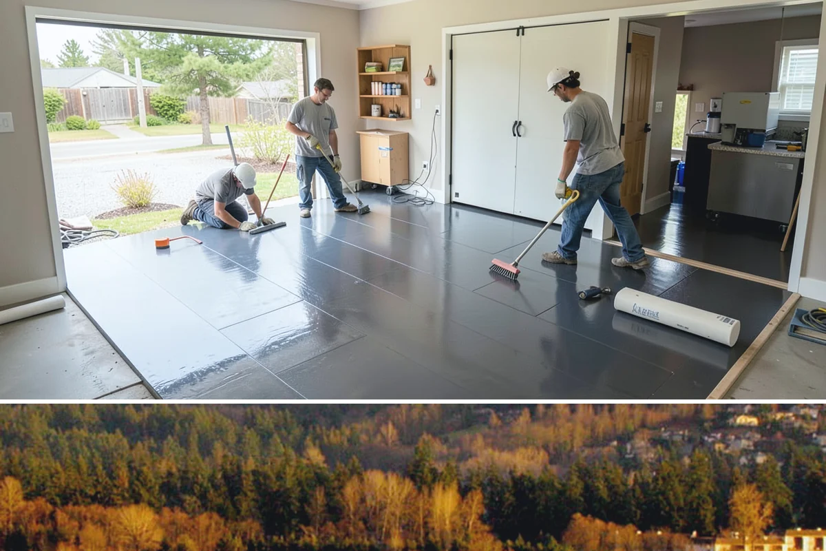 Floor Removal in Kenmore, King County, WA - Floor removal can be done in any season and is often bundled with a new flooring installation to follow.