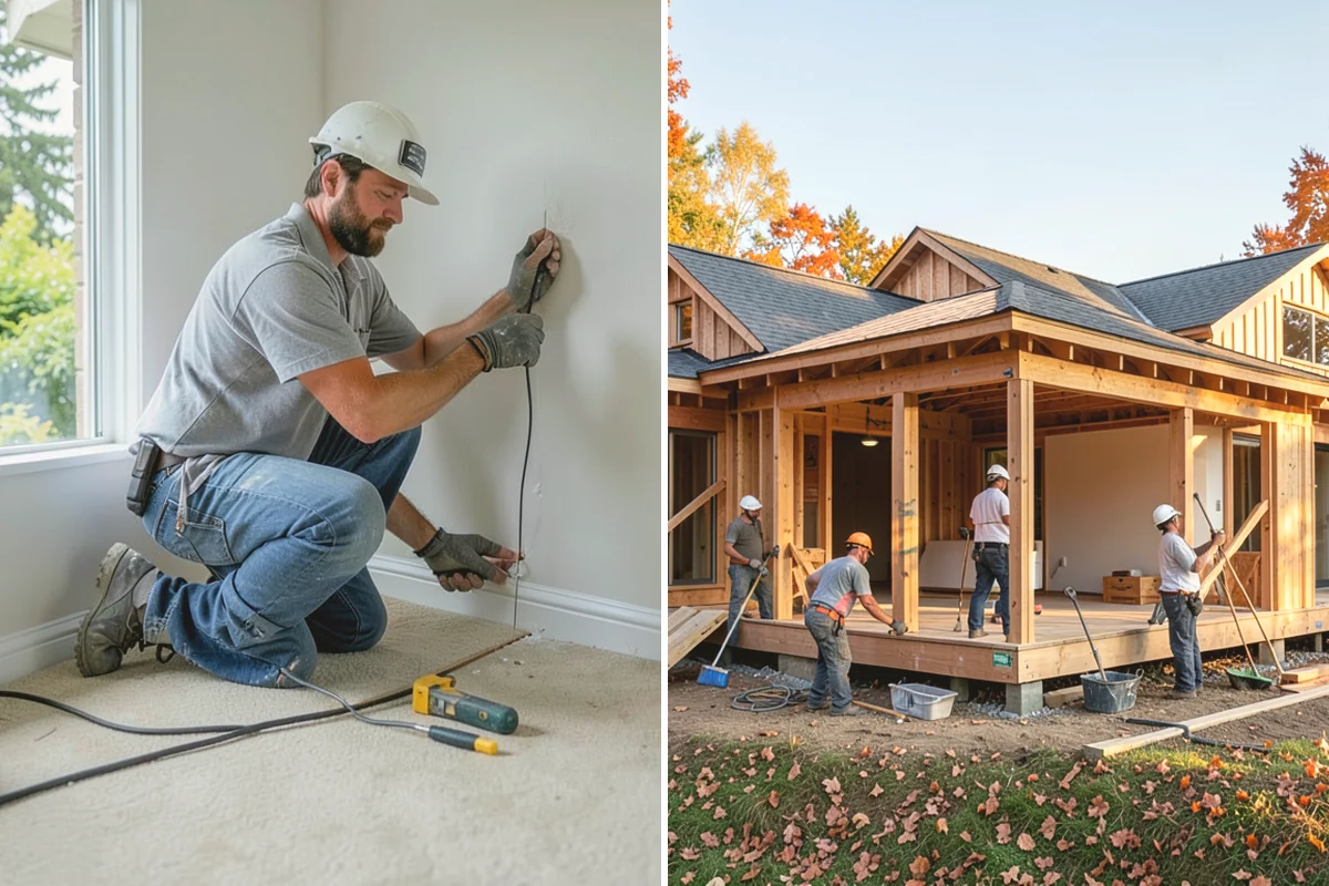 Floor Removal in Monroe, Snohomish County, WA - Protect adjacent areas and furnishings