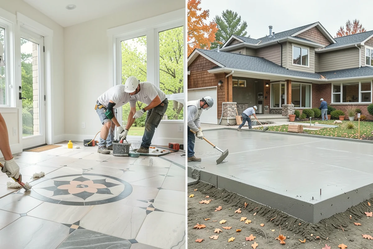 Floor Removal in Mukilteo, Snohomish County, WA - Protect adjacent areas and furnishings