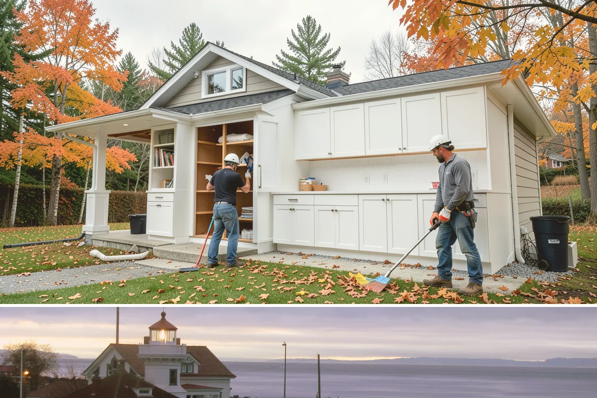 Floor Removal in Mukilteo, Snohomish County, WA - Floor removal can be done in any season and is often bundled with a new flooring installation to follow.