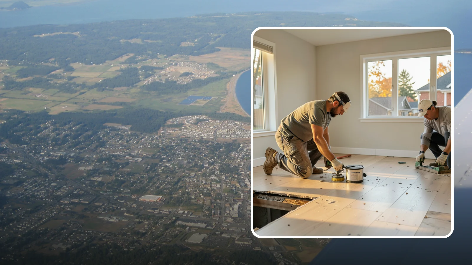 Floor Removal in Oak Harbor, Island County, WA - Clean, thorough floor removal that clears out old flooring and preps the surface for something new.