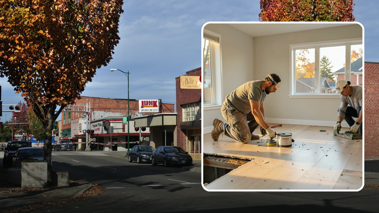 Floor Removal in Puyallup, Pierce County, WA - Clean, thorough floor removal that clears out old flooring and preps the surface for something new.