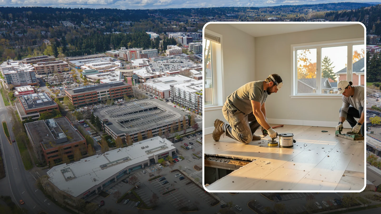 Floor Removal in Redmond, King County, WA - Clean, thorough floor removal that clears out old flooring and preps the surface for something new.