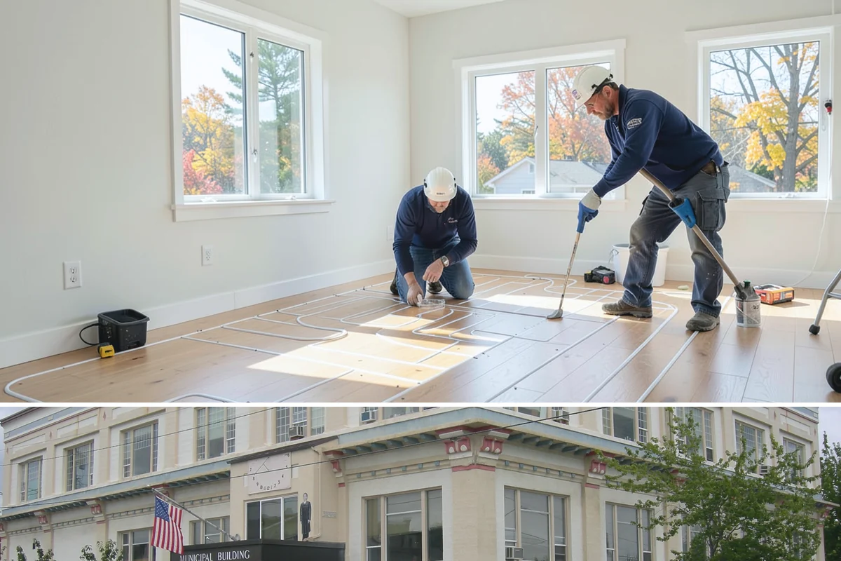 Floor Repair in Anacortes, Skagit County, WA - Floor repairs can be scheduled any time, though addressing moisture-related damage promptly matters most during the rainy season.