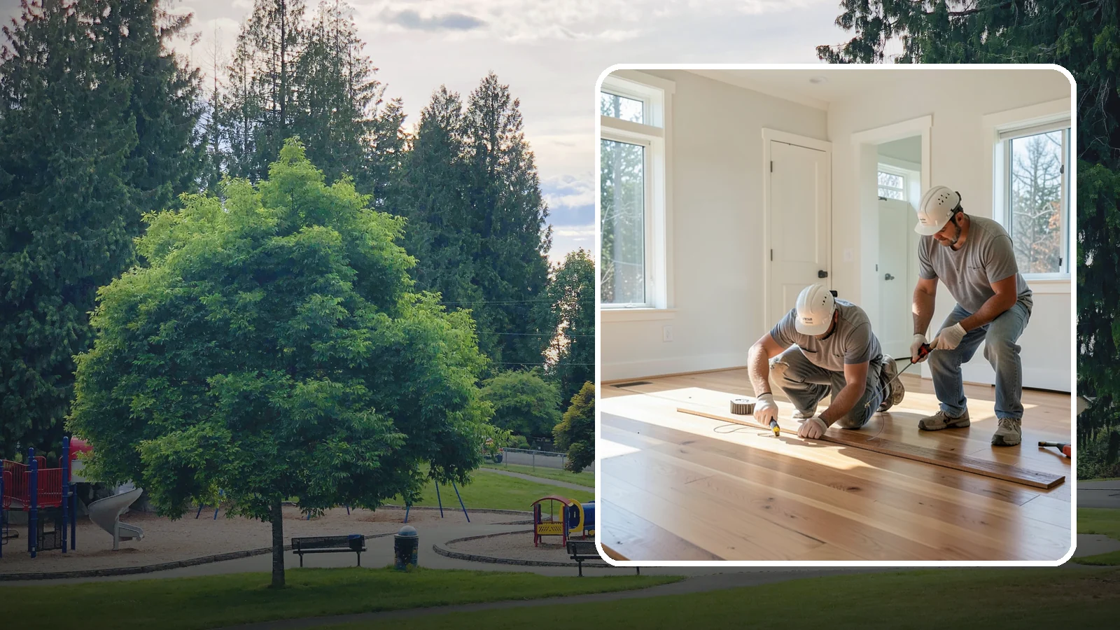 Floor Repair in Bonney Lake, Pierce County, WA - Targeted floor repair that fixes damage, squeaks, and wear without replacing your entire floor.