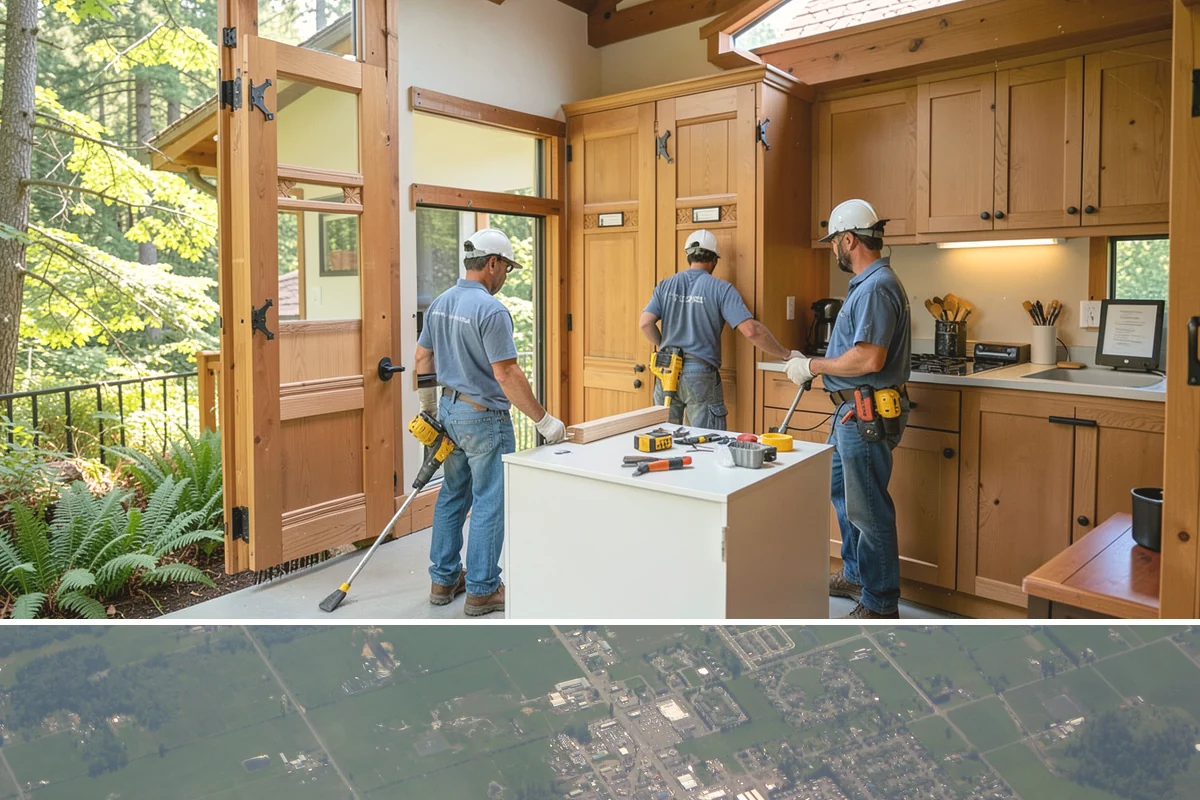 Floor Repair in Enumclaw, King County, WA - Floor repairs can be scheduled any time, though addressing moisture-related damage promptly matters most during the rainy season.