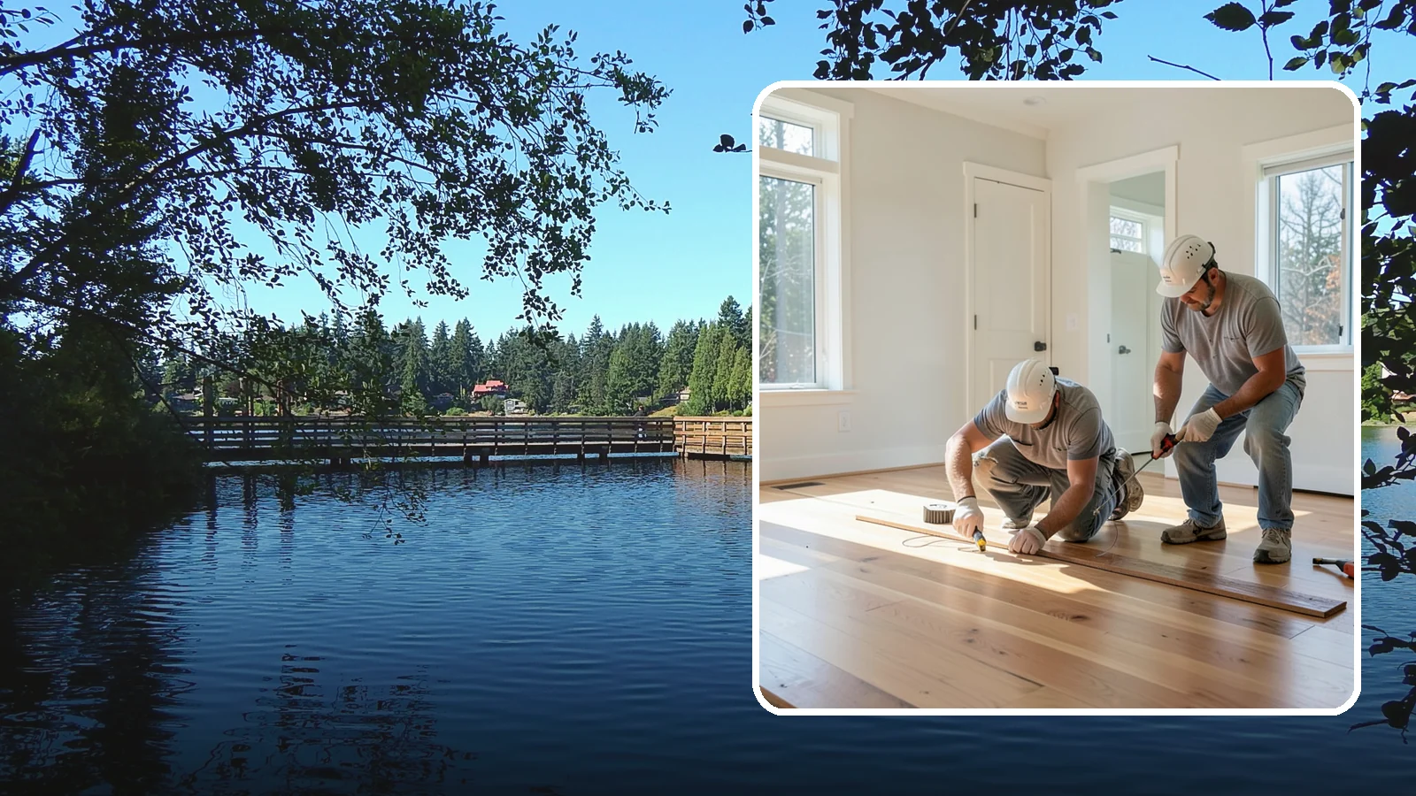 Floor Repair in Federal Way, King County, WA - Targeted floor repair that fixes damage, squeaks, and wear without replacing your entire floor.