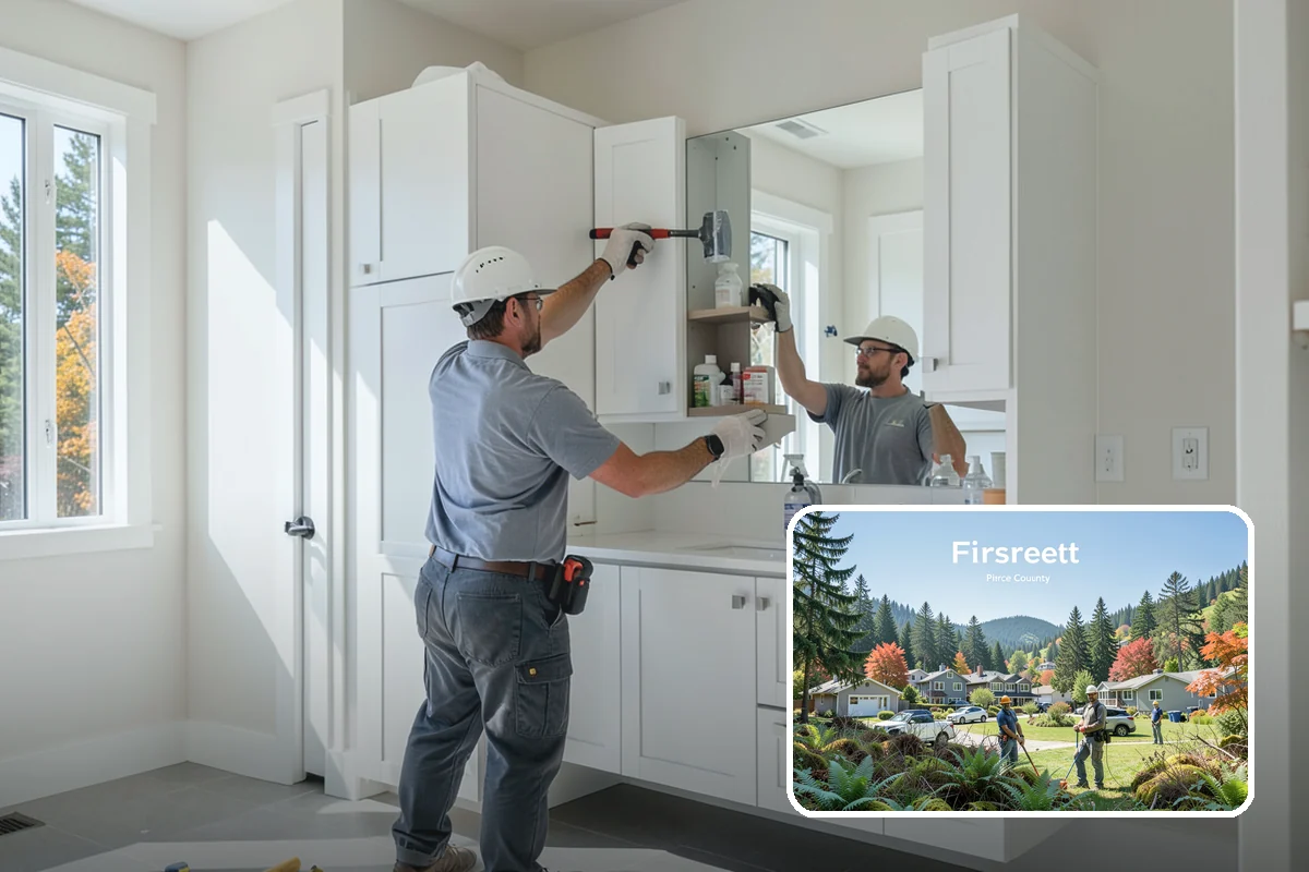 Floor Repair in Fircrest, Pierce County, WA - Saves the cost of full replacement