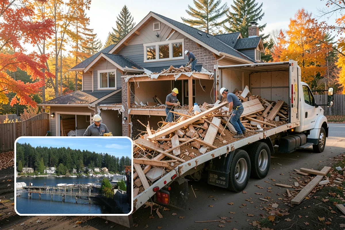 Floor Repair in Gig Harbor, Pierce County, WA - Saves the cost of full replacement