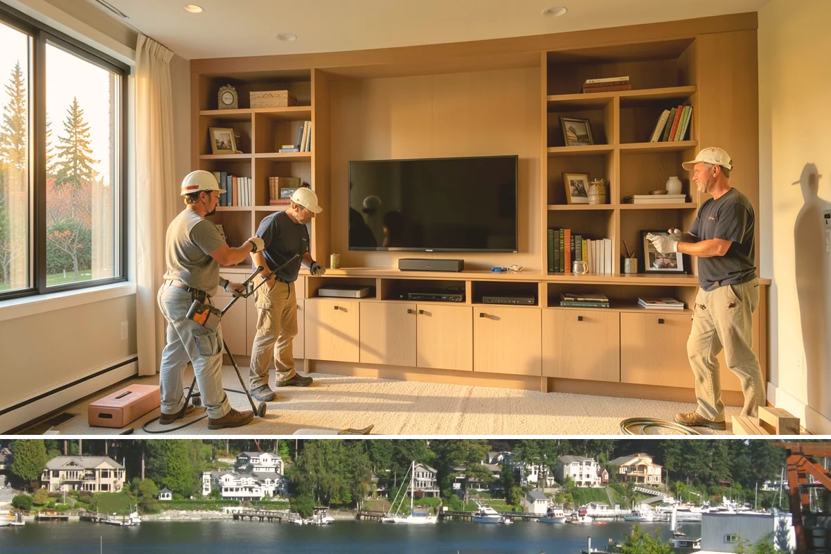 Floor Repair in Gig Harbor, Pierce County, WA - Floor repairs can be scheduled any time, though addressing moisture-related damage promptly matters most during the rainy season.