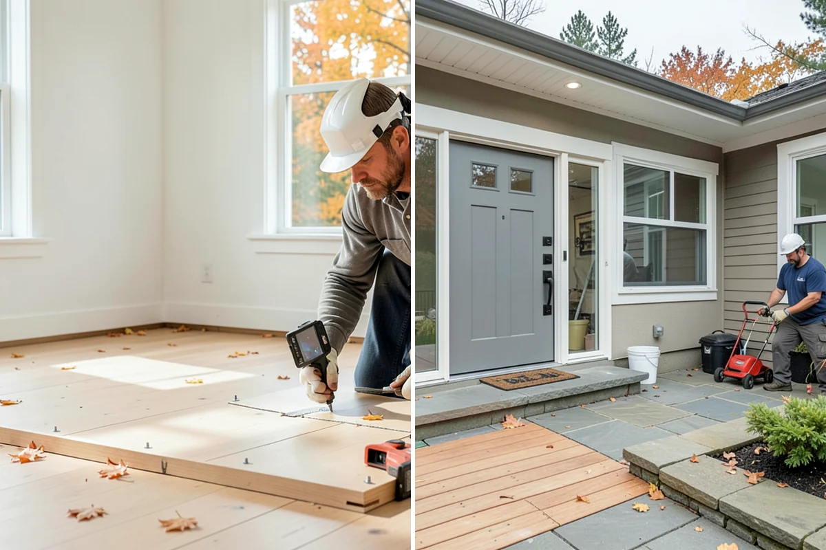 Floor Repair in Hunts Point, King County, WA - Inspect and identify the damage source