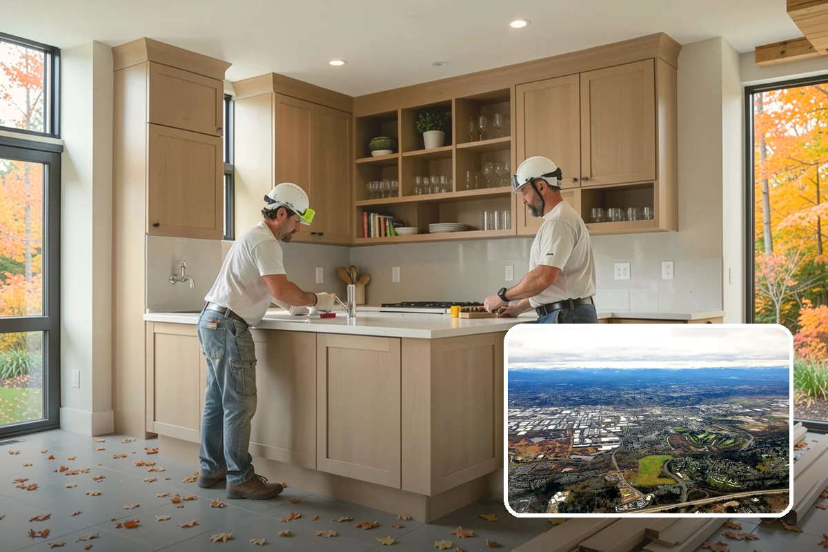 Floor Repair in Kent, King County, WA - Saves the cost of full replacement