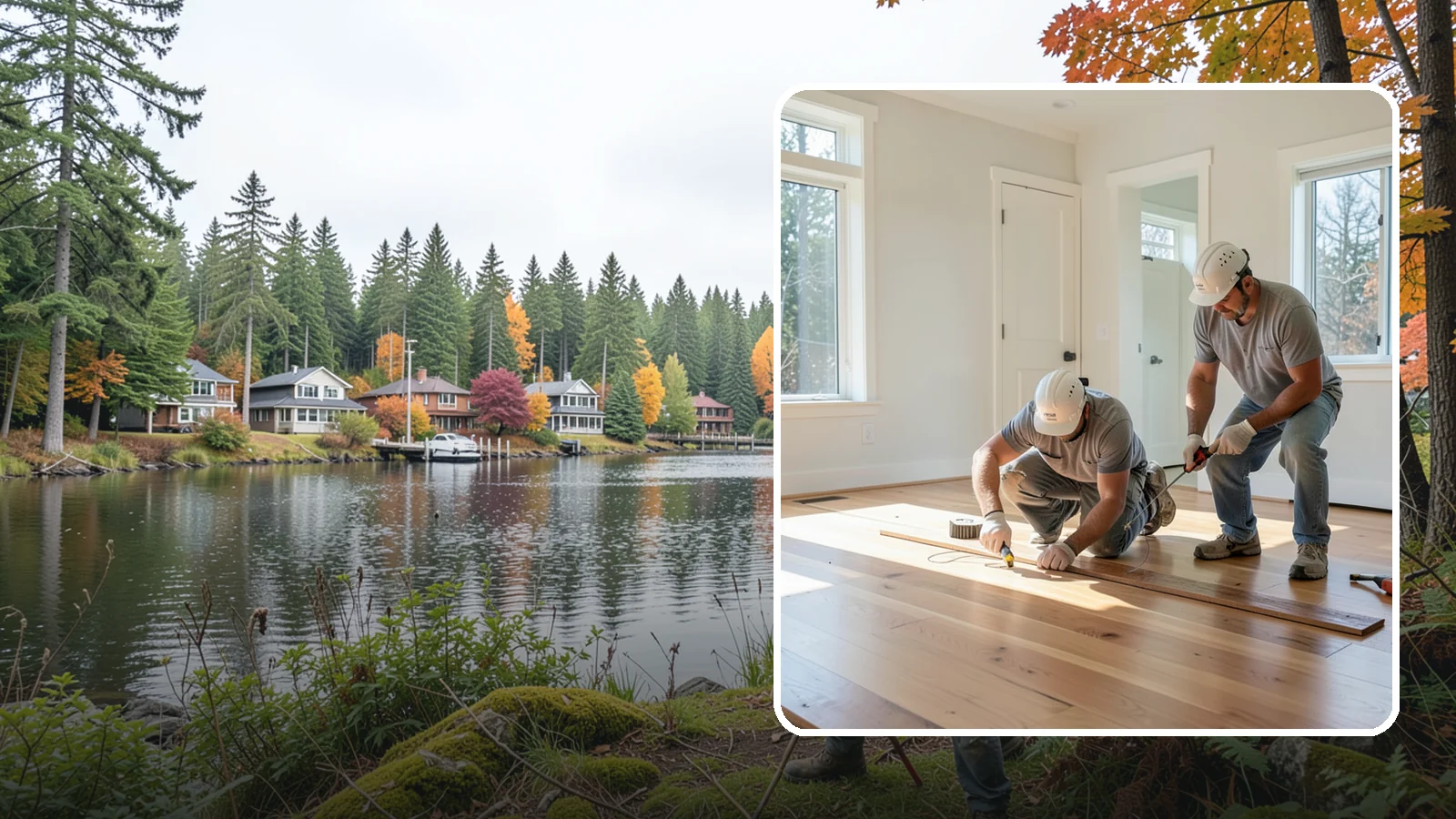 Floor Repair in La Conner, Skagit County, WA - Targeted floor repair that fixes damage, squeaks, and wear without replacing your entire floor.