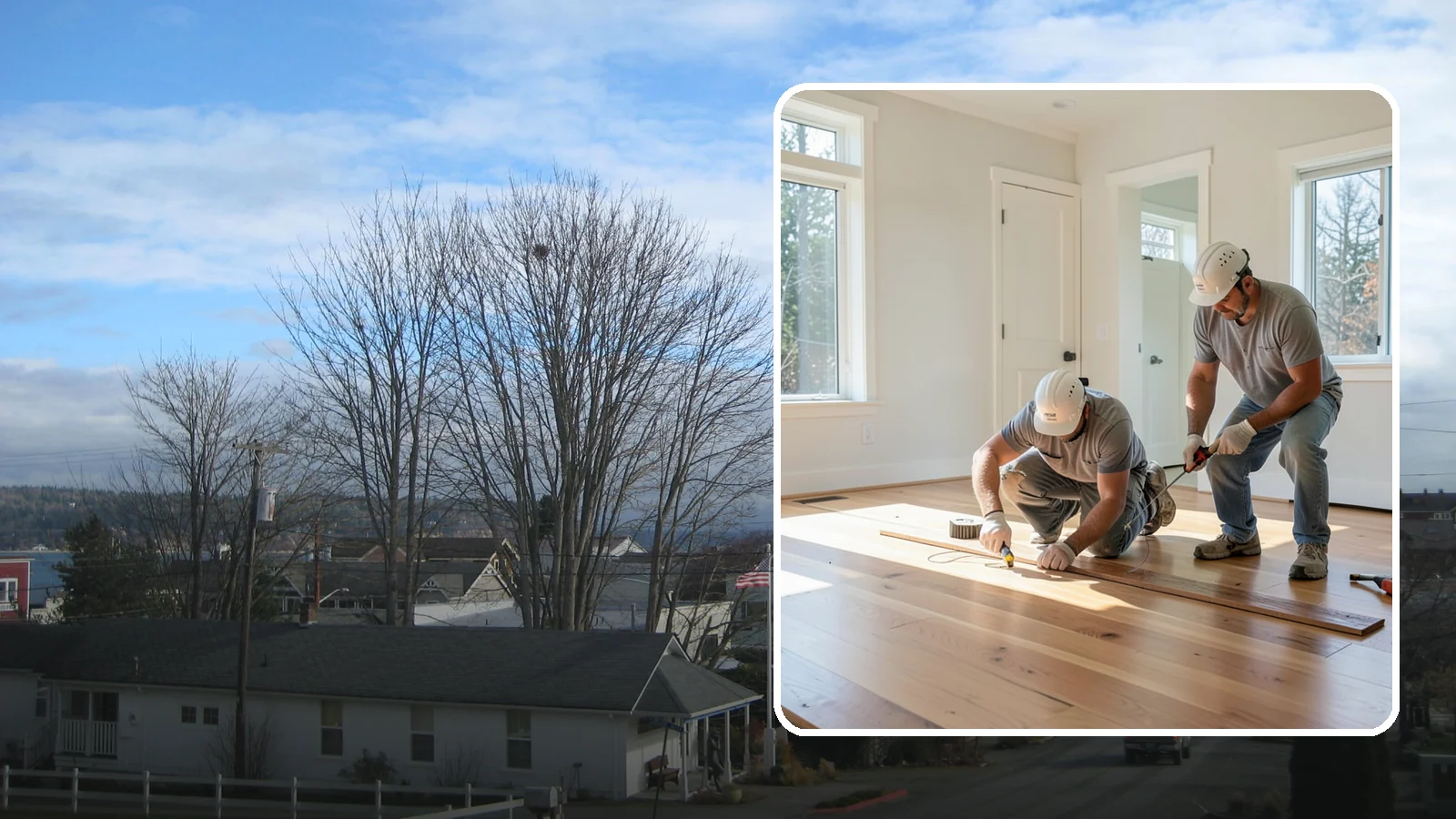 Floor Repair in Langley, Island County, WA - Targeted floor repair that fixes damage, squeaks, and wear without replacing your entire floor.