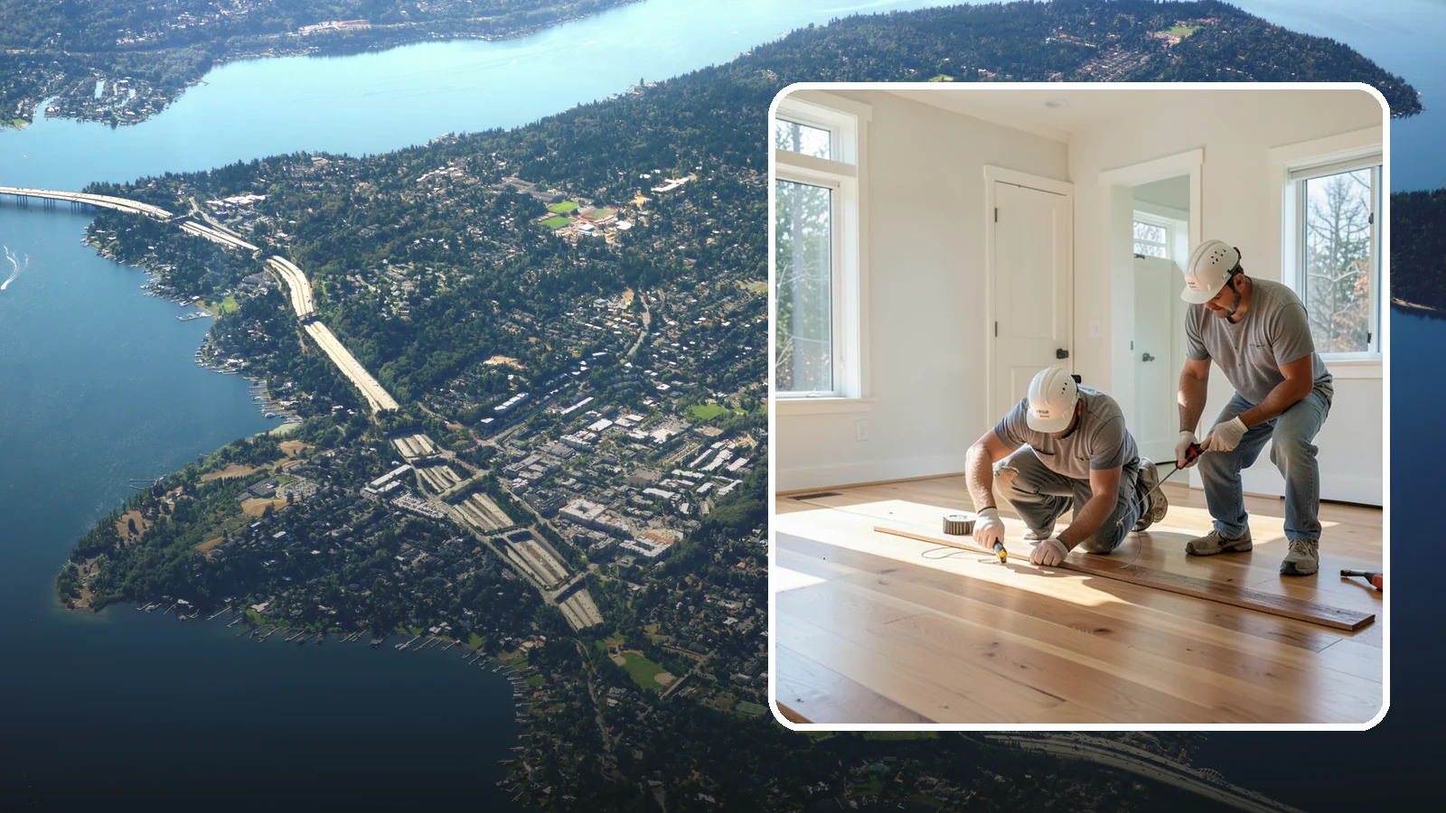 Floor Repair in Mercer Island, King County, WA - Targeted floor repair that fixes damage, squeaks, and wear without replacing your entire floor.