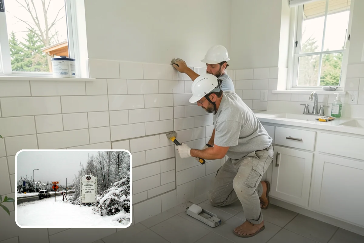 Floor Repair in Newcastle, King County, WA - Saves the cost of full replacement