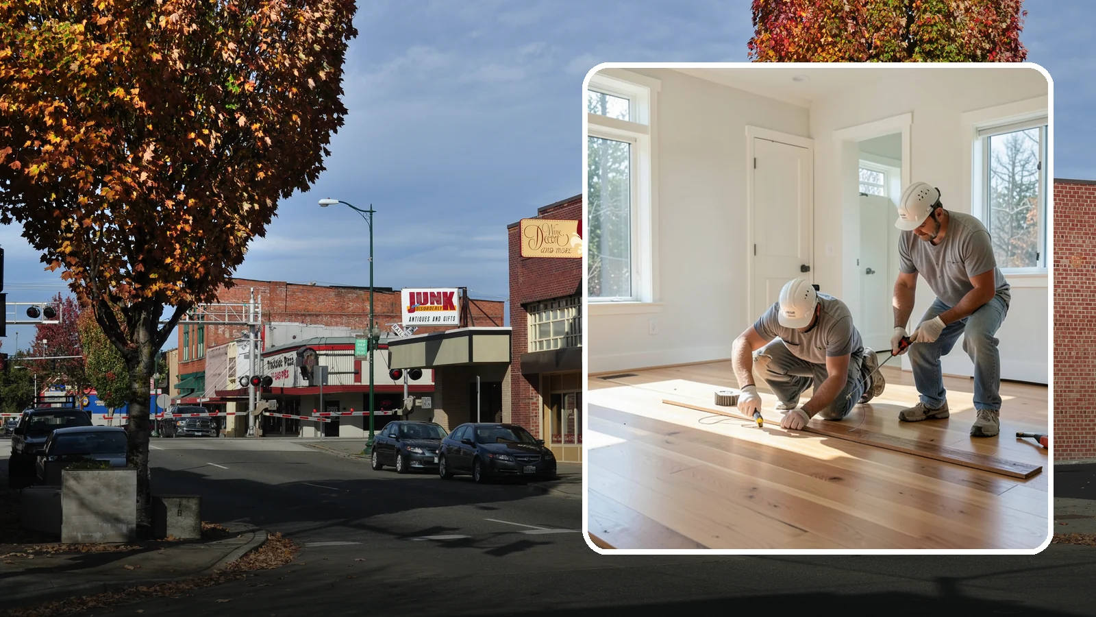 Floor Repair in Puyallup, Pierce County, WA - Targeted floor repair that fixes damage, squeaks, and wear without replacing your entire floor.