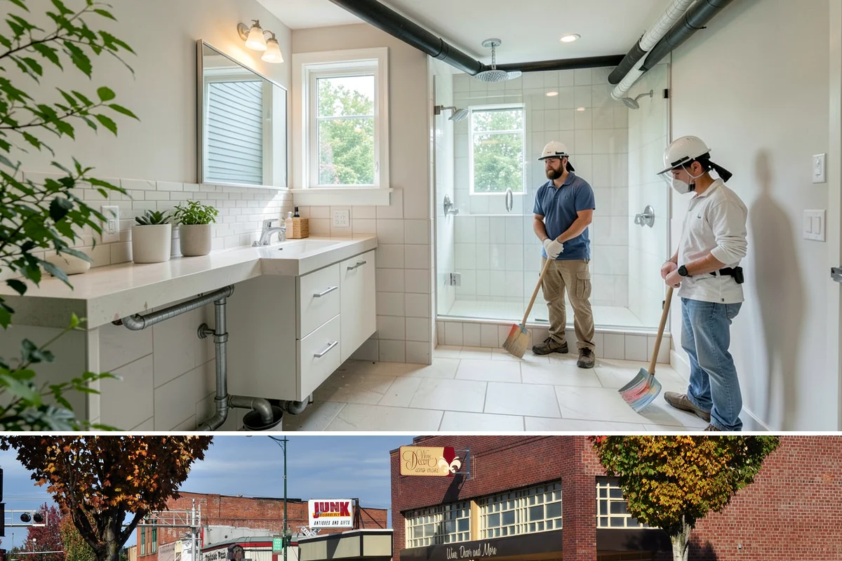 Floor Repair in Puyallup, Pierce County, WA - Floor repairs can be scheduled any time, though addressing moisture-related damage promptly matters most during the rainy season.